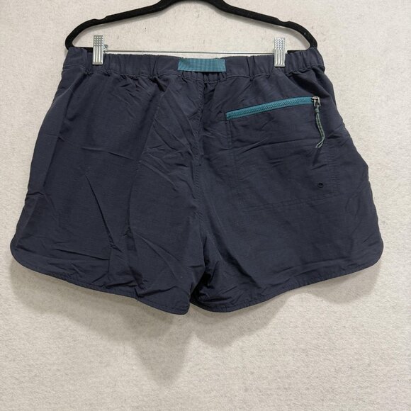 REI Co-op Shorts Womens Large Blue Nylon Hiking Running Quick Dry Trail Athletic - Picture 6 of 11